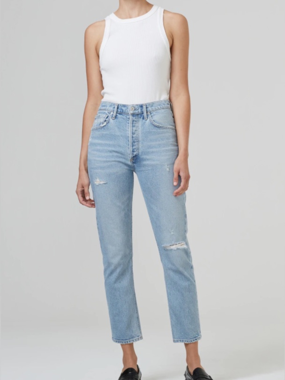 Citizens of Humanity Jolene Jean in Blue Jay - Size 24
